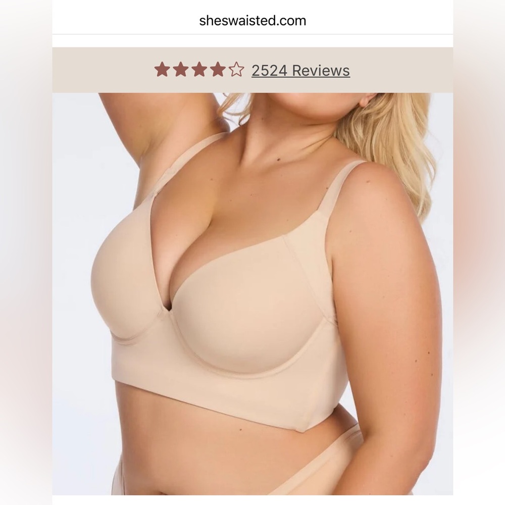 She’s Waisted Slimming Underwire Brand-New bra